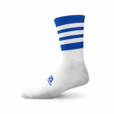 Gaelic Armour Elite Midi Sock (Royal White Hoops) 3-5